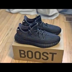Yeezy 350 Black Non-Reflective